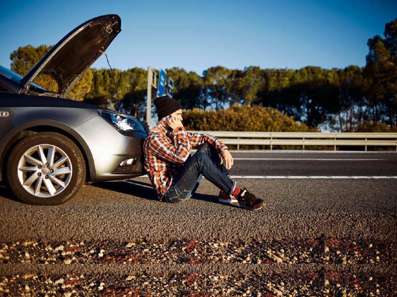 Roadside car breakdown 2